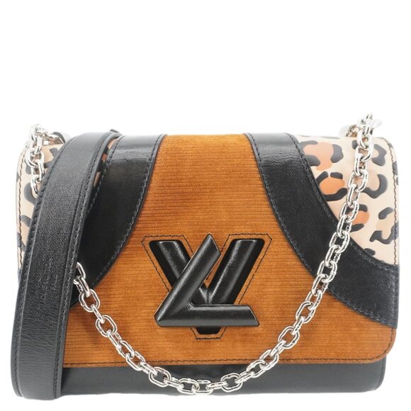 Louis Vuitton  Twist Leopard Wild Printed Leather Crossbody Bag Multicolor - Picture 1 of 16